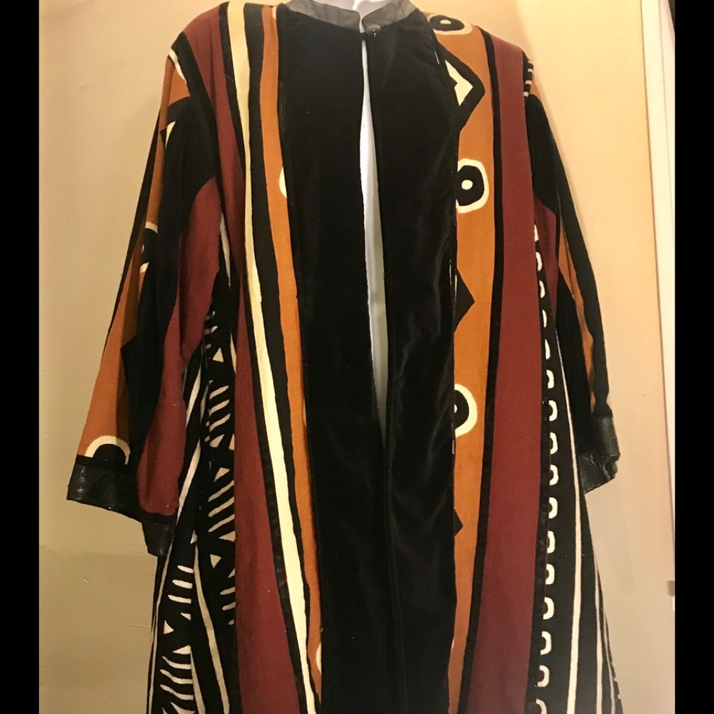 Vintage 1of a kind Full Length Duster plus size 3x